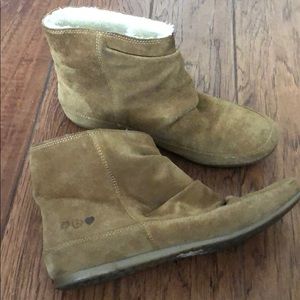 Lucky Brand Slip on Lined Boots